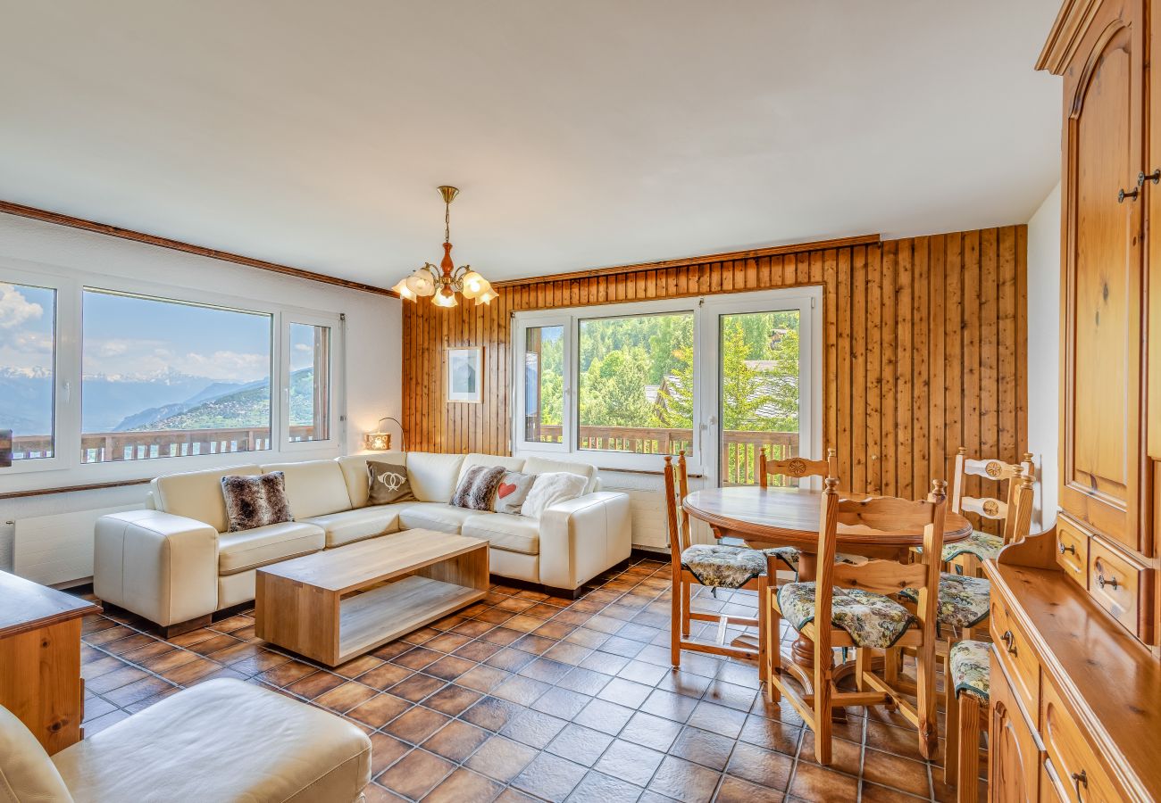 Ferienwohnung in Haute-Nendaz - Alexandra 9 - 2 pers - vue magnifique