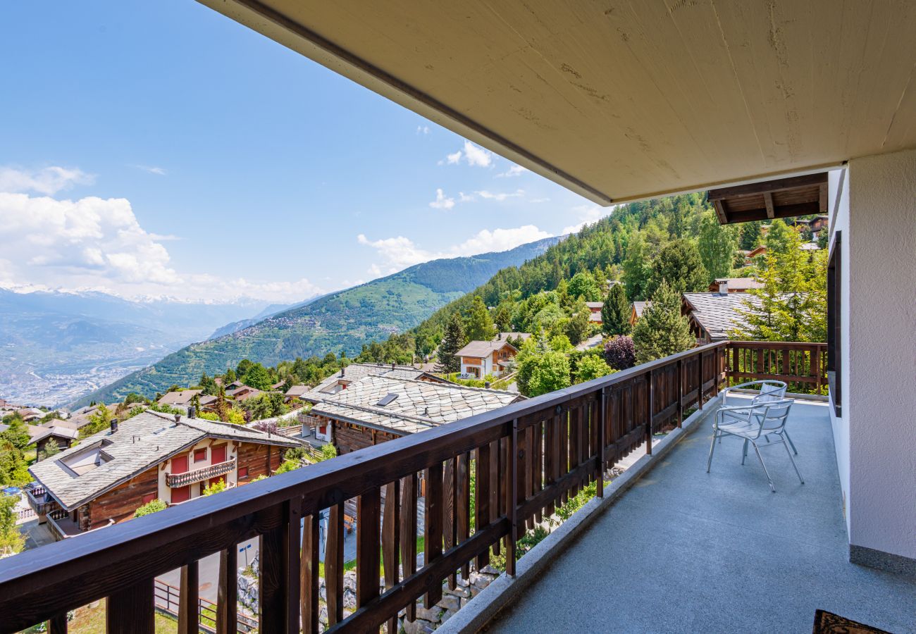 Ferienwohnung in Haute-Nendaz - Alexandra 9 - 2 pers - vue magnifique