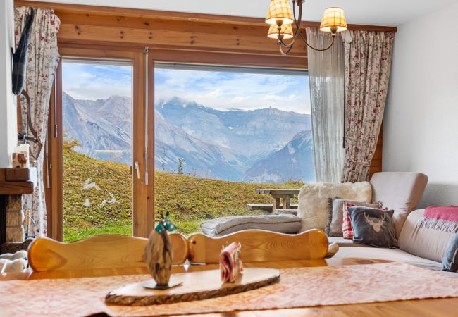 Ferienwohnung in Haute-Nendaz - Les Hauts-de-Nendaz B O3 - 4 pers - ski in&out Ferienwohnung in Haute-Nendaz - Les Hauts-de-Nendaz B O3 - 4 pers - ski in&out