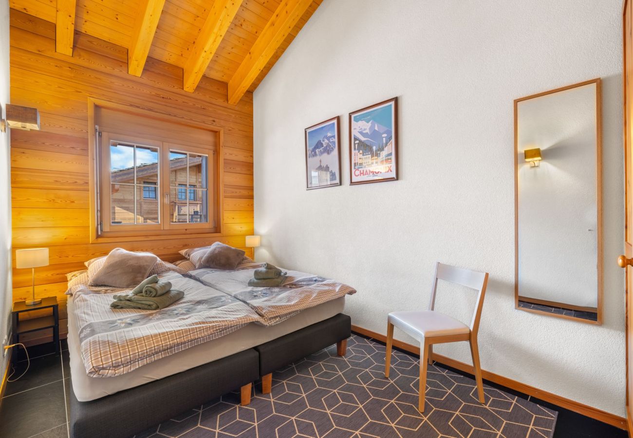 Ferienwohnung in Haute-Nendaz - Crevasse 07 - Duplex élégant & sauna privé