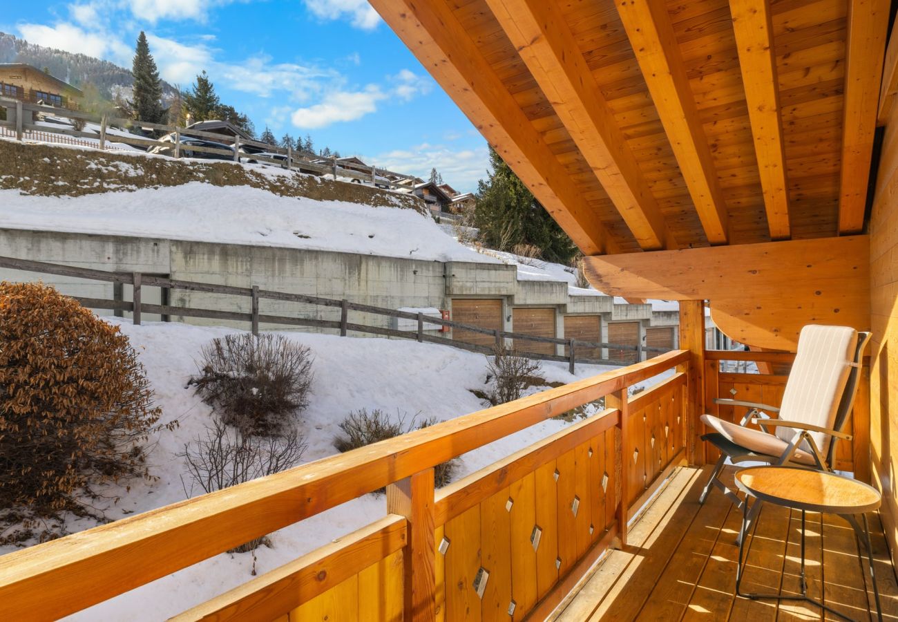 Ferienwohnung in Haute-Nendaz - Crevasse 07 - Duplex élégant & sauna privé