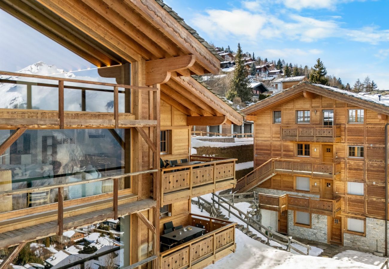 Ferienwohnung in Haute-Nendaz - Crevasse 07 - Duplex élégant & sauna privé