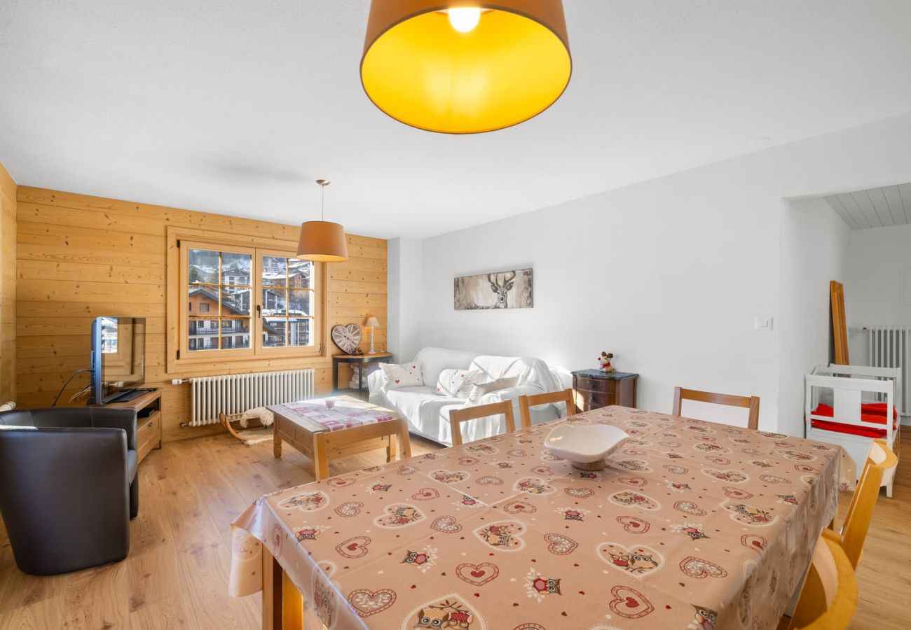 Ferienwohnung in Haute-Nendaz - Marmottes 5 - 5 pers - charme et confort