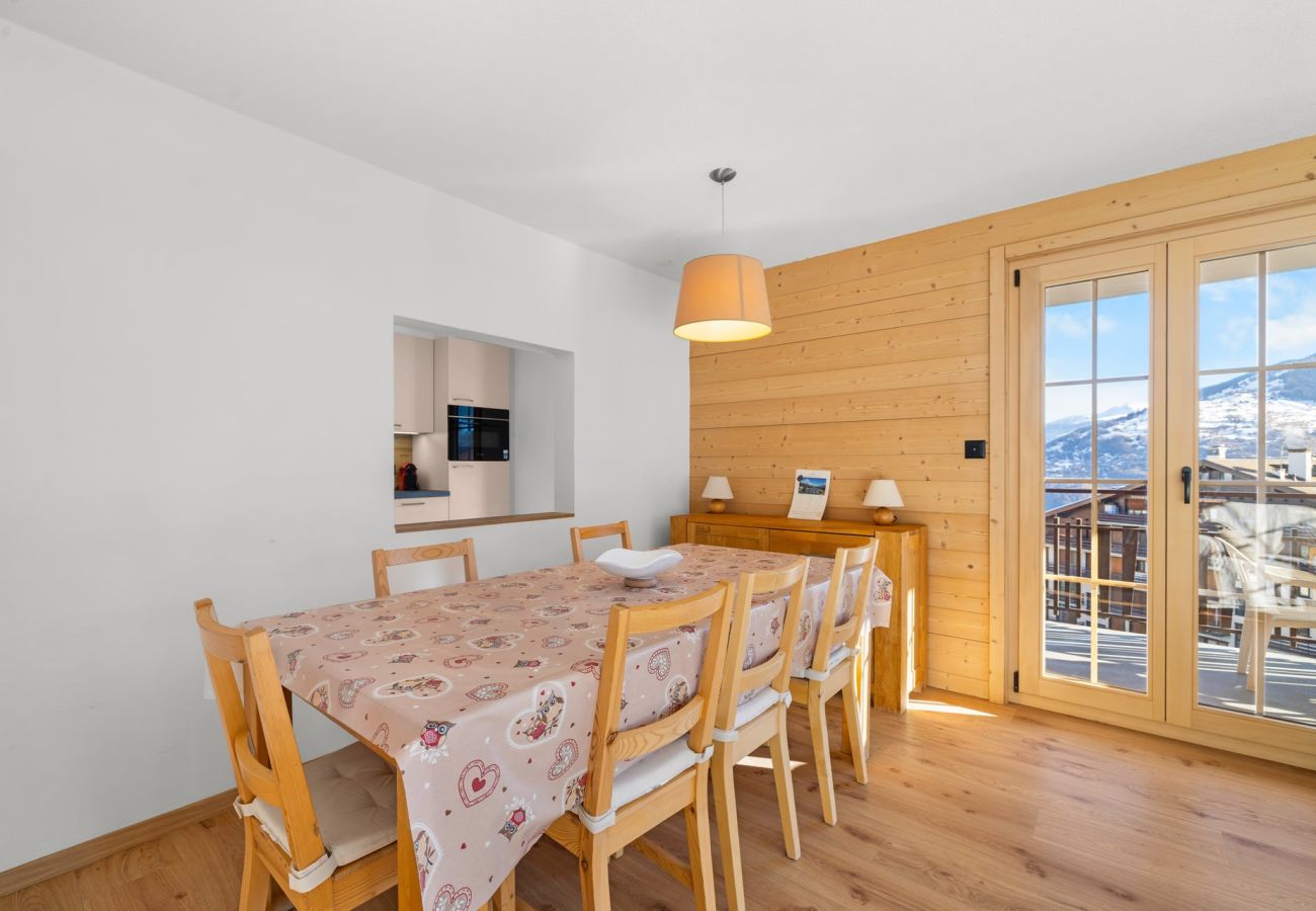 Ferienwohnung in Haute-Nendaz - Marmottes 5 - 5 pers - charme et confort