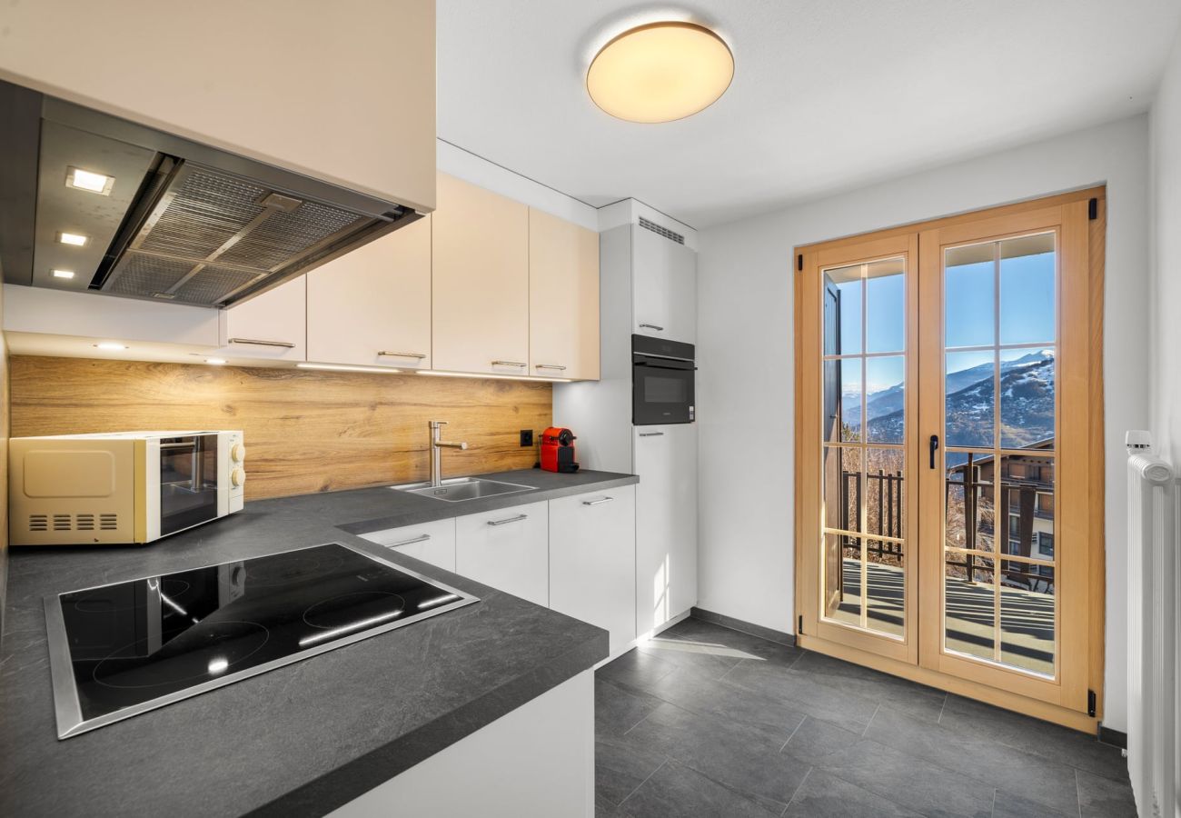 Ferienwohnung in Haute-Nendaz - Marmottes 5 - 5 pers - charme et confort