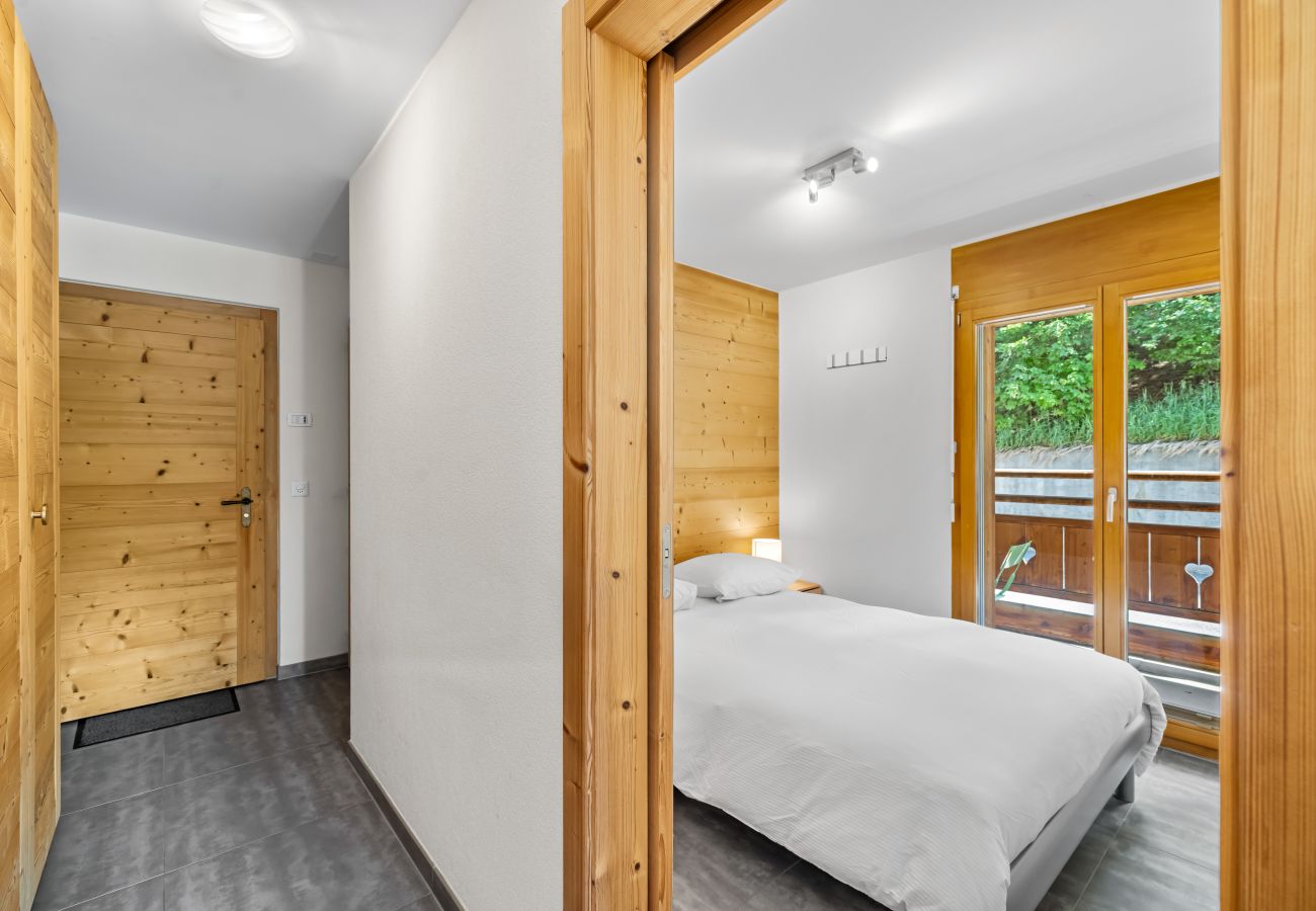 Ferienwohnung in Haute-Nendaz - Ferme de Sandra F0 - cosy avec terrasse, au centre