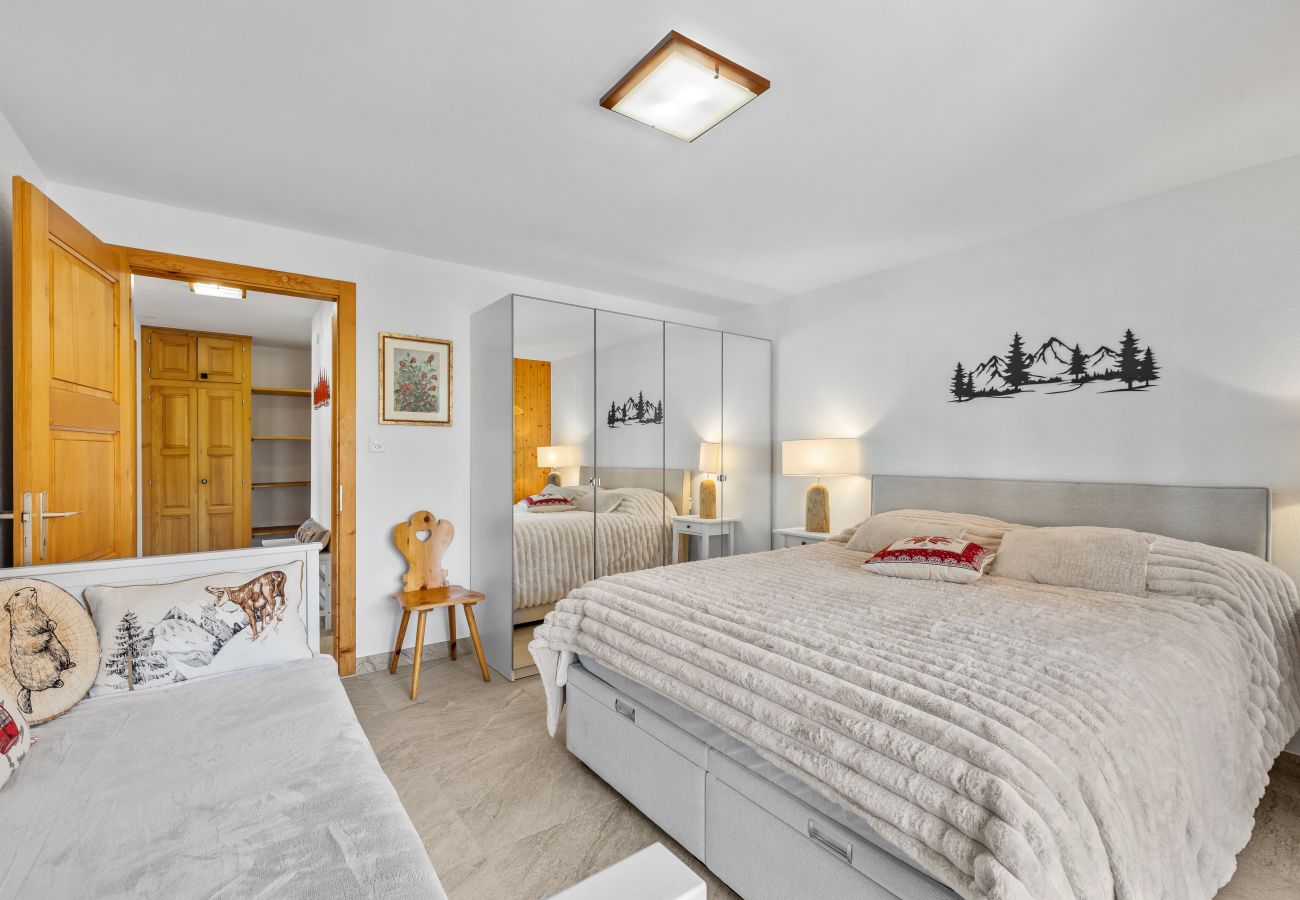 Ferienwohnung in Haute-Nendaz - Grand-Place 09 - 5 pers - nid douillet & piscine