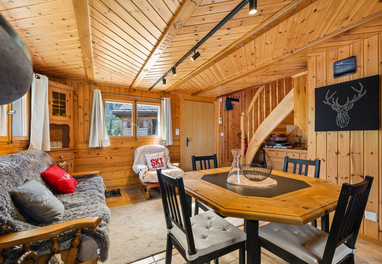 Chalet in Haute-Nendaz - l'Ourson - une parenthèse alpine hors du temps