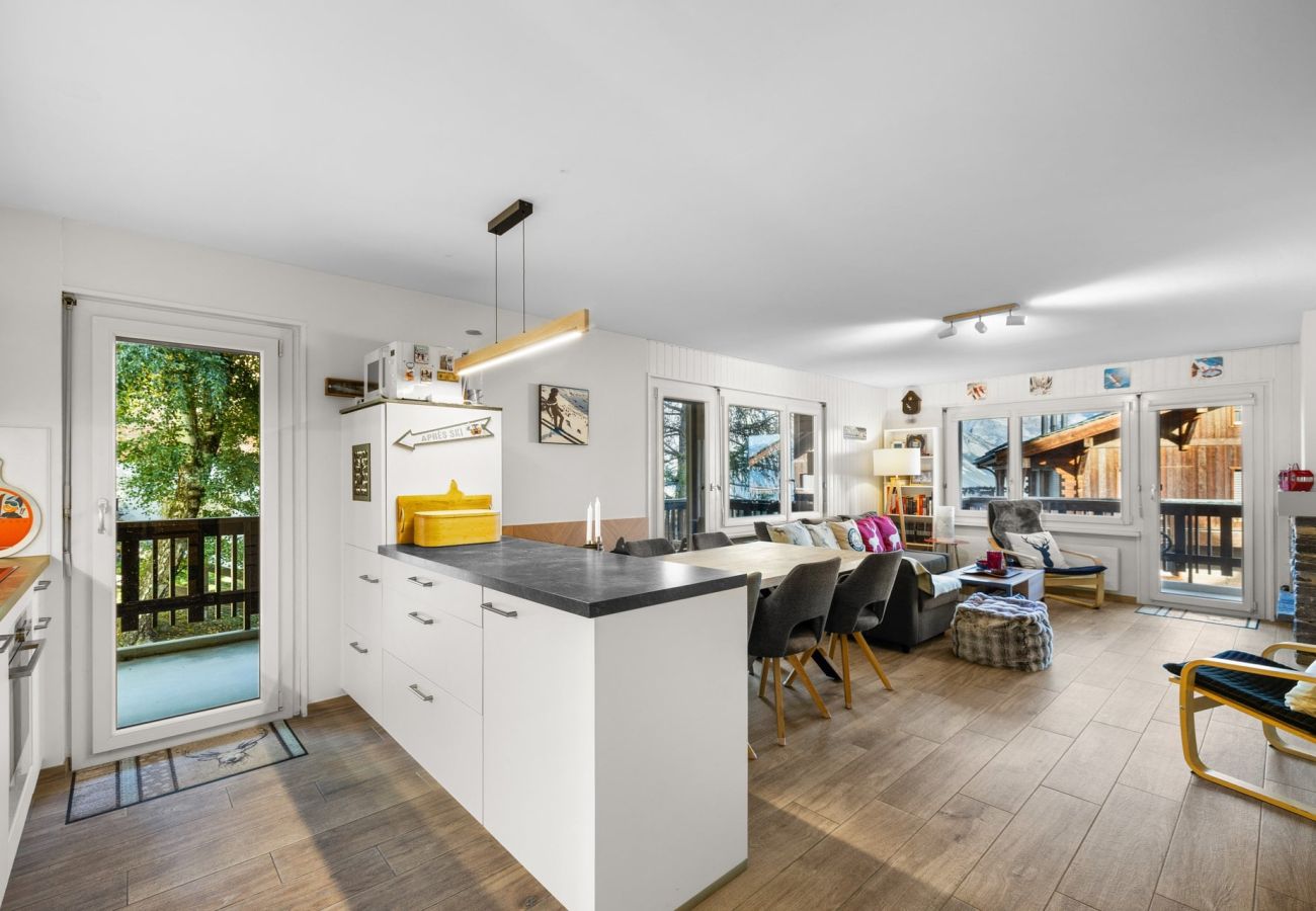 Ferienwohnung in Haute-Nendaz - Eden-Roc 56 - 4 pers - près des pistes & piscine