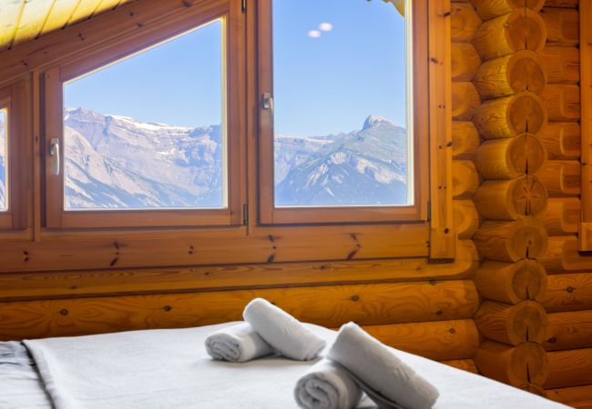 Chalet in Haute-Nendaz - AlpenRose - 8 pers - près des pistes Chalet in Haute-Nendaz - AlpenRose - 8 pers - près des pistes