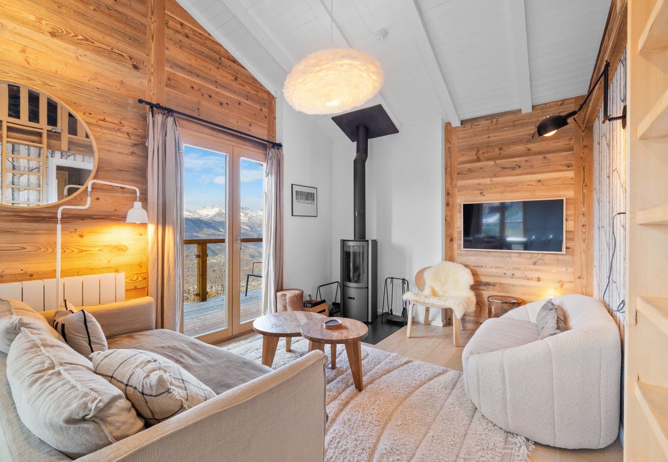 Chalet in Haute-Nendaz - Silverfox - 6 pers - belle vue