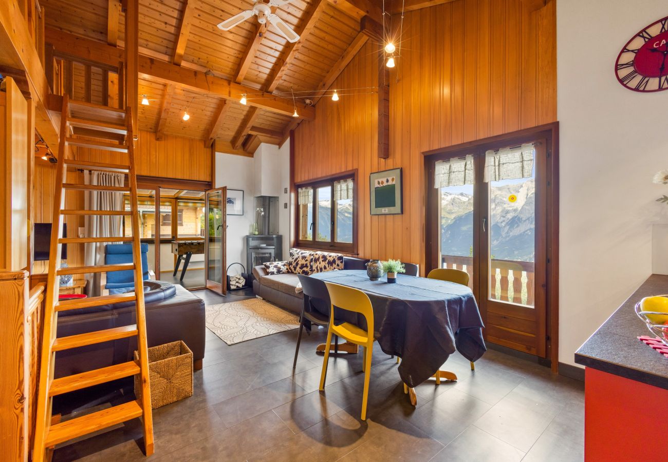 Chalet in Haute-Nendaz - Mille-Feuilles - 8 pers - belle vue