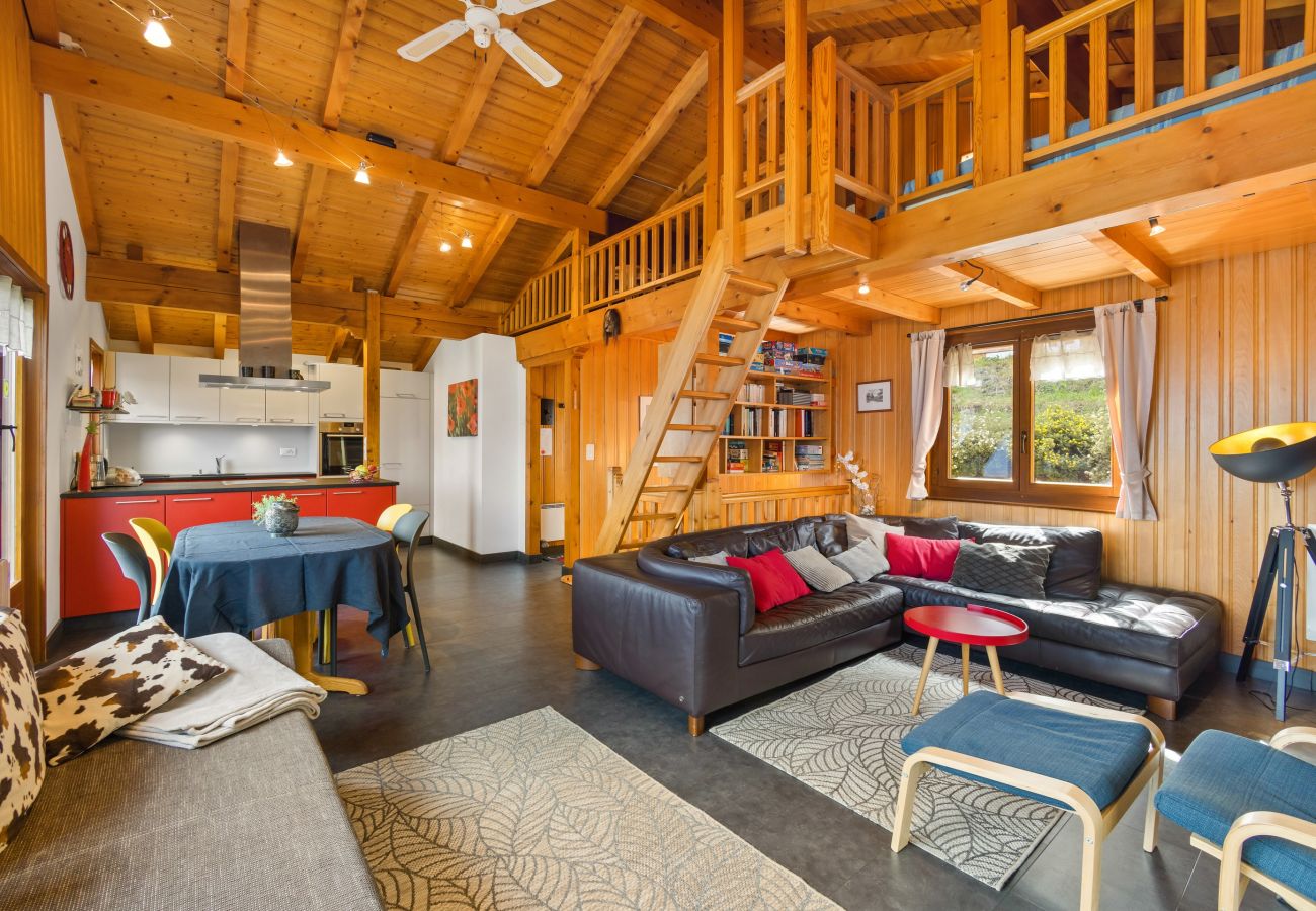 Chalet in Haute-Nendaz - Mille-Feuilles - 8 pers - belle vue