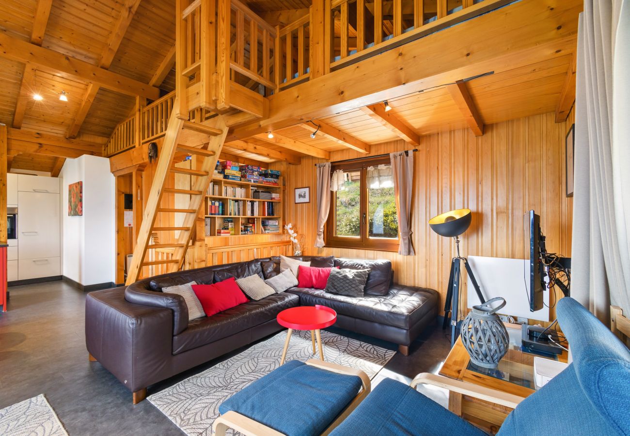 Chalet in Haute-Nendaz - Mille-Feuilles - 8 pers - belle vue