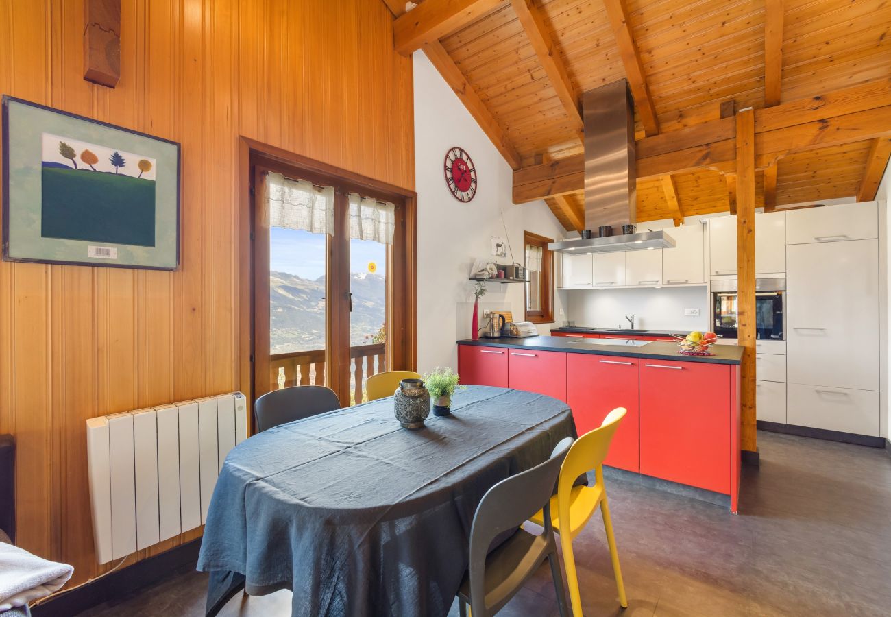 Chalet in Haute-Nendaz - Mille-Feuilles - 8 pers - belle vue