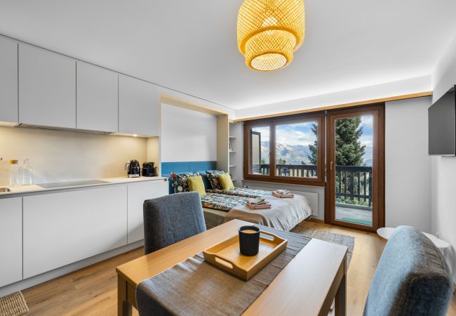 Studio in Haute-Nendaz - Violettes 07 - 2 pers - piscine Studio in Haute-Nendaz - Violettes 07 - 2 pers - piscine