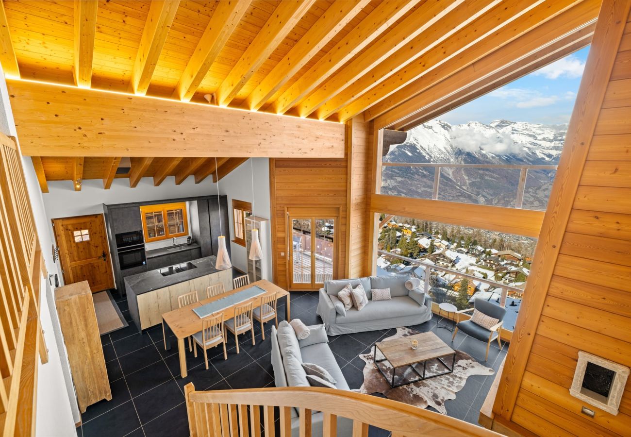 Apartment in Haute-Nendaz - Crevasse 07 - Duplex élégant & sauna privé