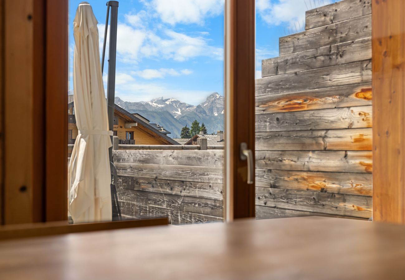 Apartment in Haute-Nendaz - Ferme de Sandra F0 - cosy avec terrasse, au centre