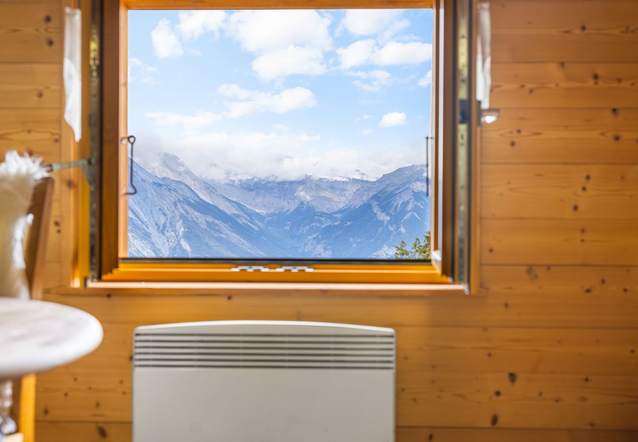 Villetta a Haute-Nendaz - Chalet Prachavio - 4-6 pers - pleine nature