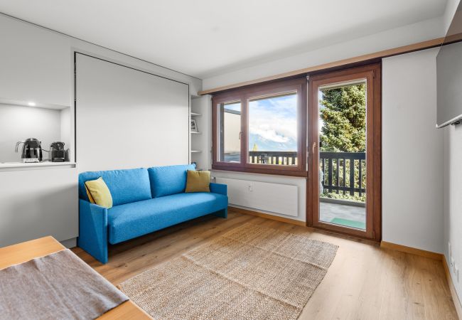 Studio a Haute-Nendaz - Violettes 07 - 2 pers - piscine Studio a Haute-Nendaz - Violettes 07 - 2 pers - piscine