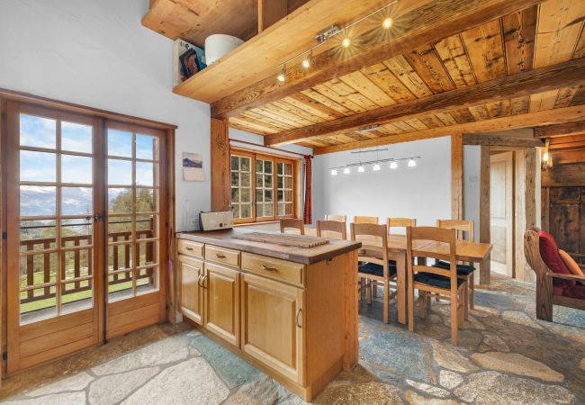 Appartamento a Haute-Nendaz - Chalet La Verne - appartement du Haut - 9 pers - i Appartamento a Haute-Nendaz - Chalet La Verne - appartement du Haut - 9 pers - i