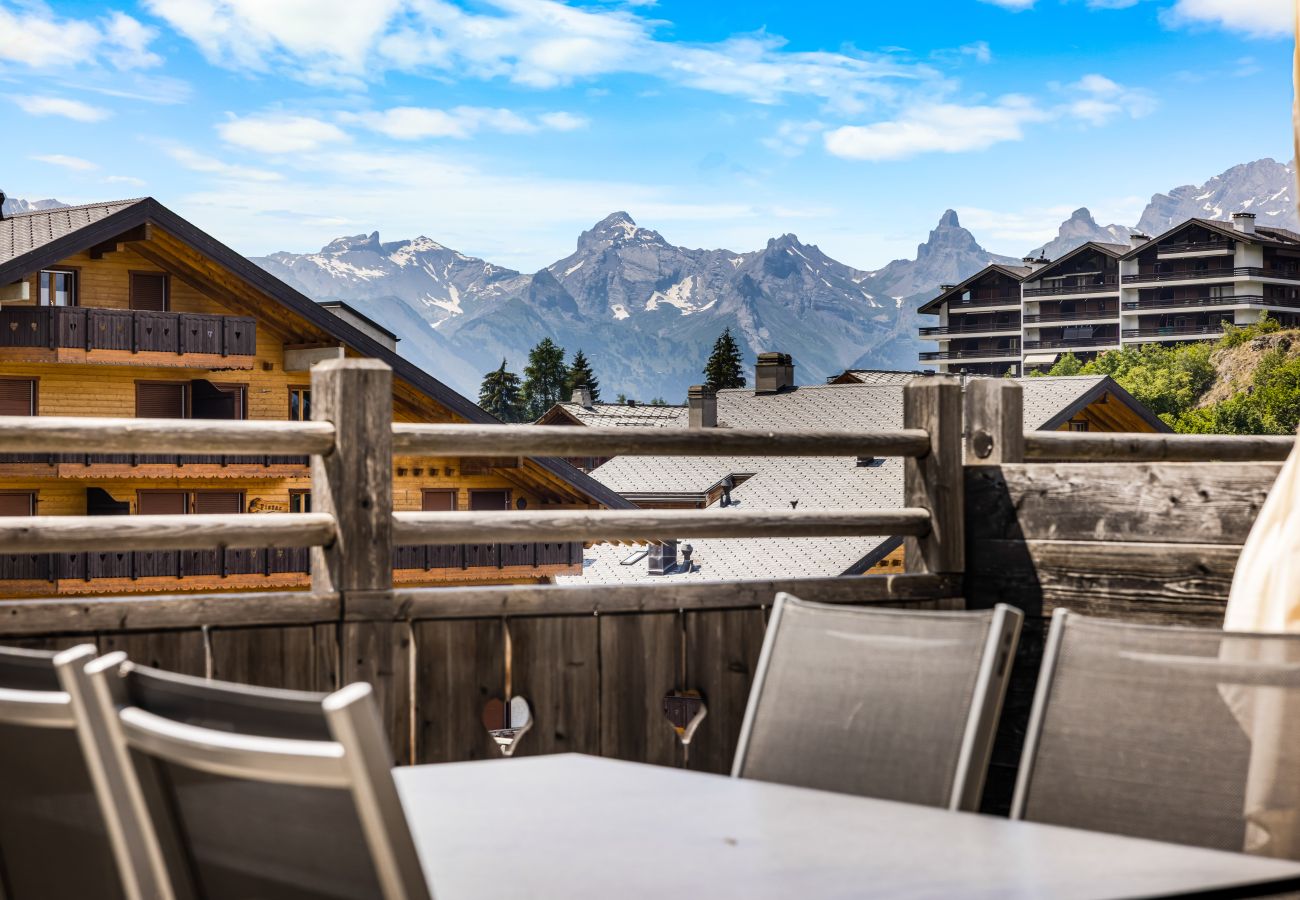Appartamento a Haute-Nendaz - Ferme de Sandra F0 - cosy avec terrasse, au centre