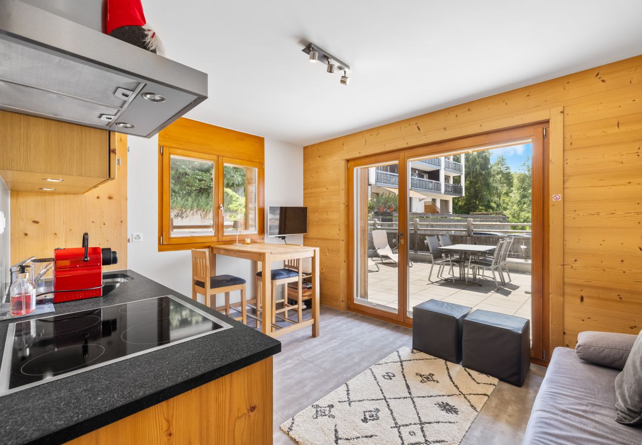 Appartamento a Haute-Nendaz - Ferme de Sandra F0 - cosy avec terrasse, au centre