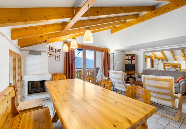 Appartement à Haute-Nendaz - Grand-Panorama A18 - 8 pers - très belle vue Appartement à Haute-Nendaz - Grand-Panorama A18 - 8 pers - très belle vue