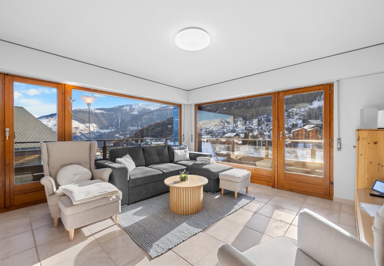Appartement à Haute-Nendaz - Nid d'Aigle F2 - Cocon de lumière pour 4 pers