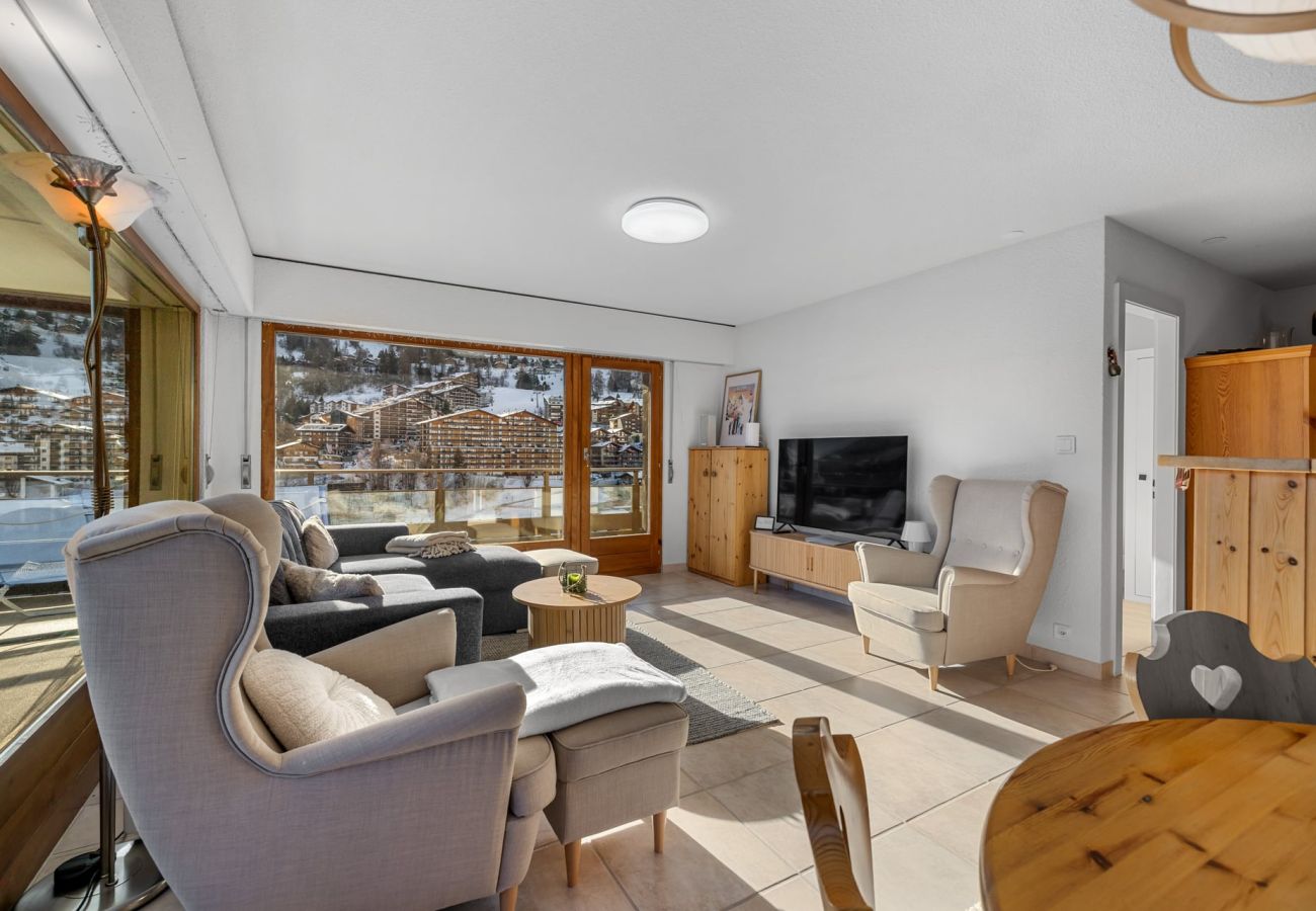 Appartement à Haute-Nendaz - Nid d'Aigle F2 - Cocon de lumière pour 4 pers