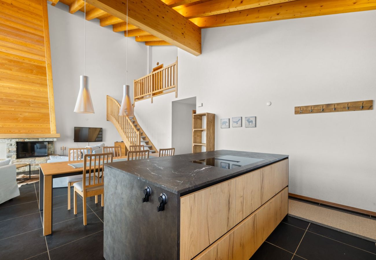 Appartement à Haute-Nendaz - Crevasse 07 - Duplex élégant & sauna privé