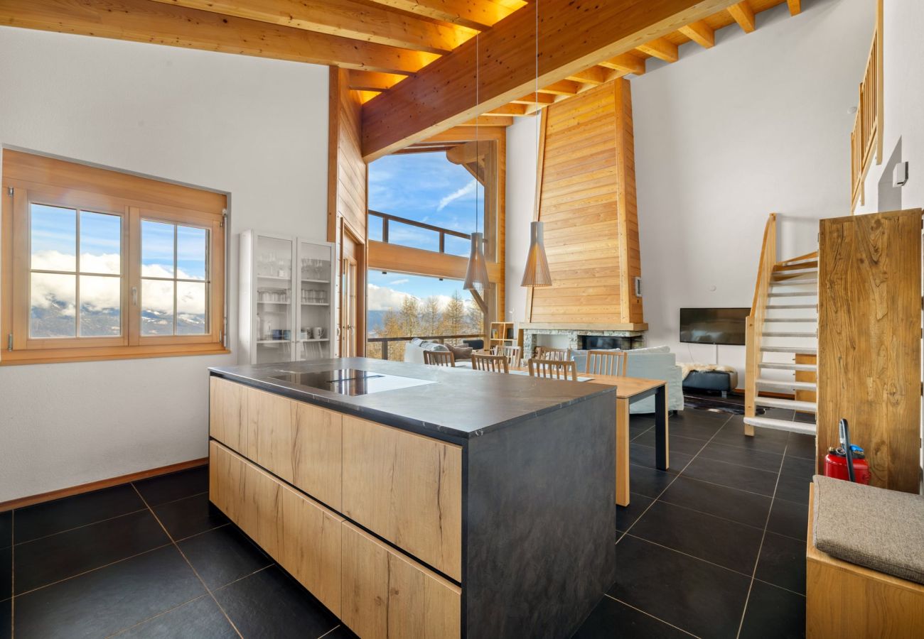 Appartement à Haute-Nendaz - Crevasse 07 - Duplex élégant & sauna privé