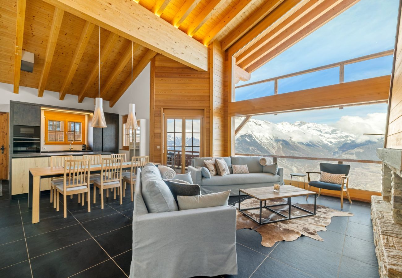 Appartement à Haute-Nendaz - Crevasse 07 - Duplex élégant & sauna privé