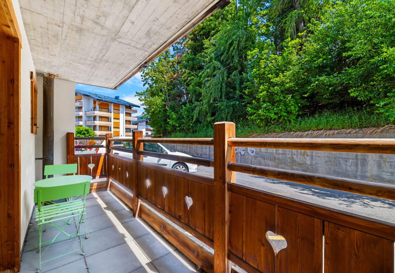 Appartement à Haute-Nendaz - Ferme de Sandra F0 - cosy avec terrasse, au centre