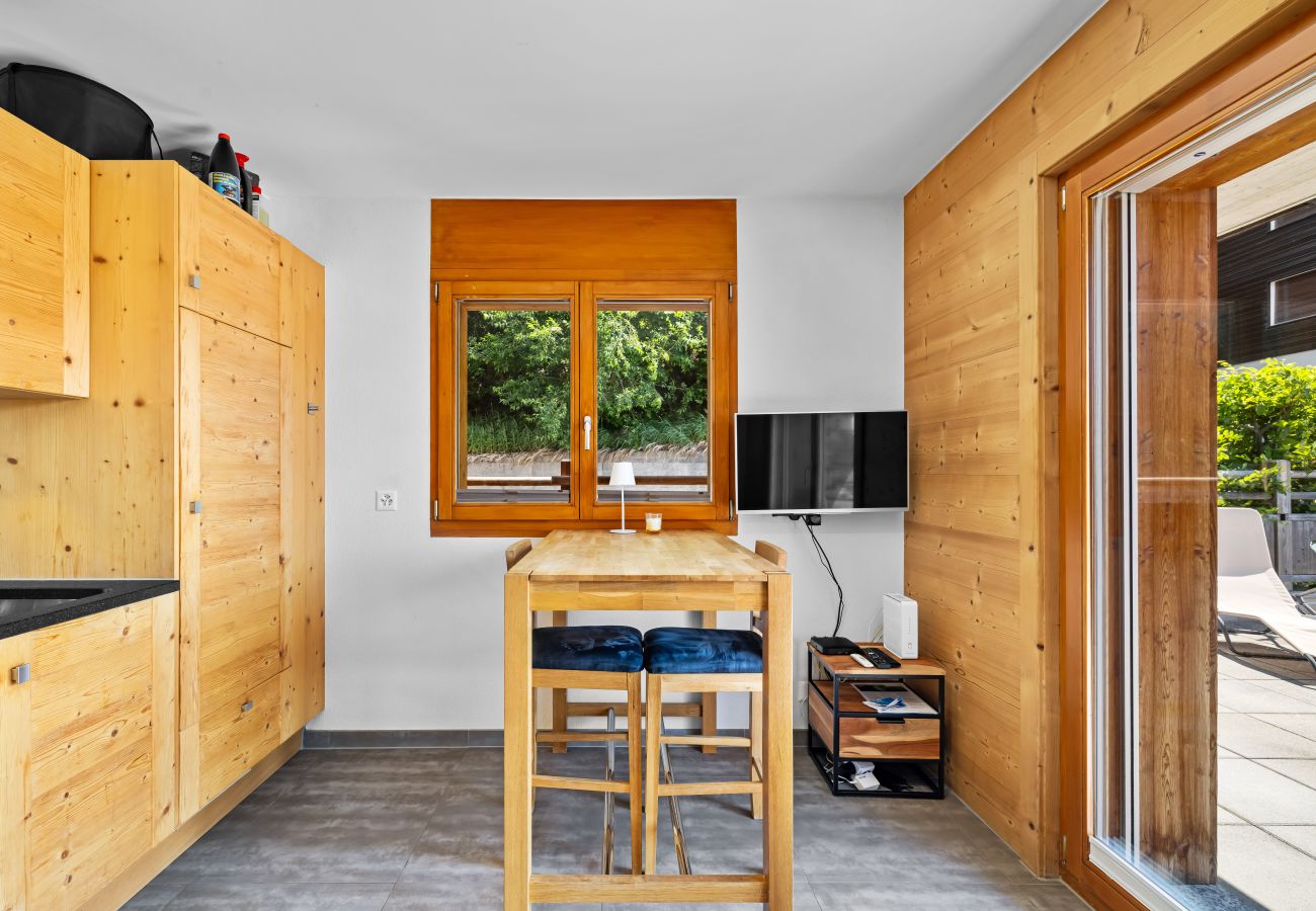 Appartement à Haute-Nendaz - Ferme de Sandra F0 - cosy avec terrasse, au centre