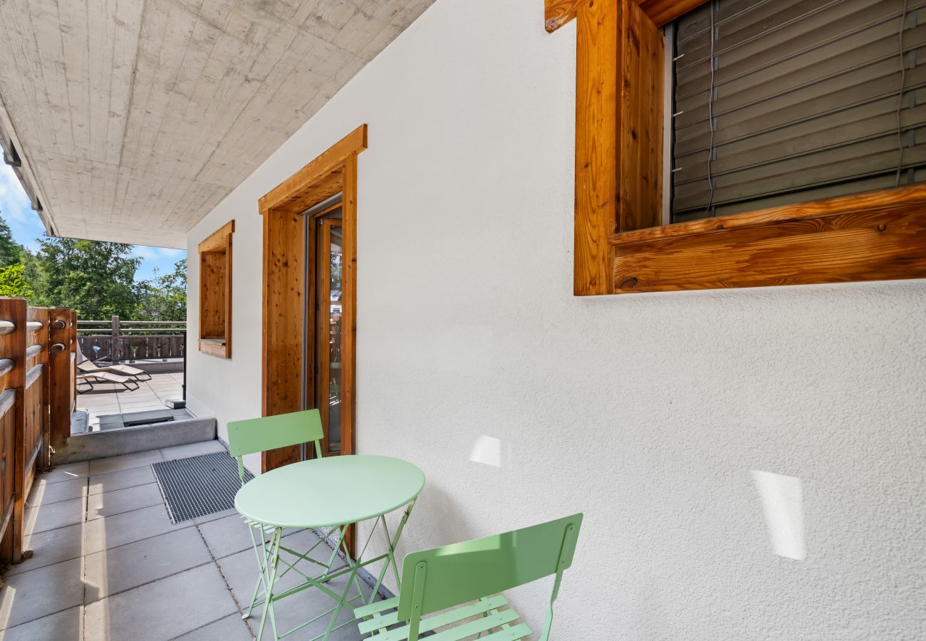 Appartement à Haute-Nendaz - Ferme de Sandra F0 - cosy avec terrasse, au centre