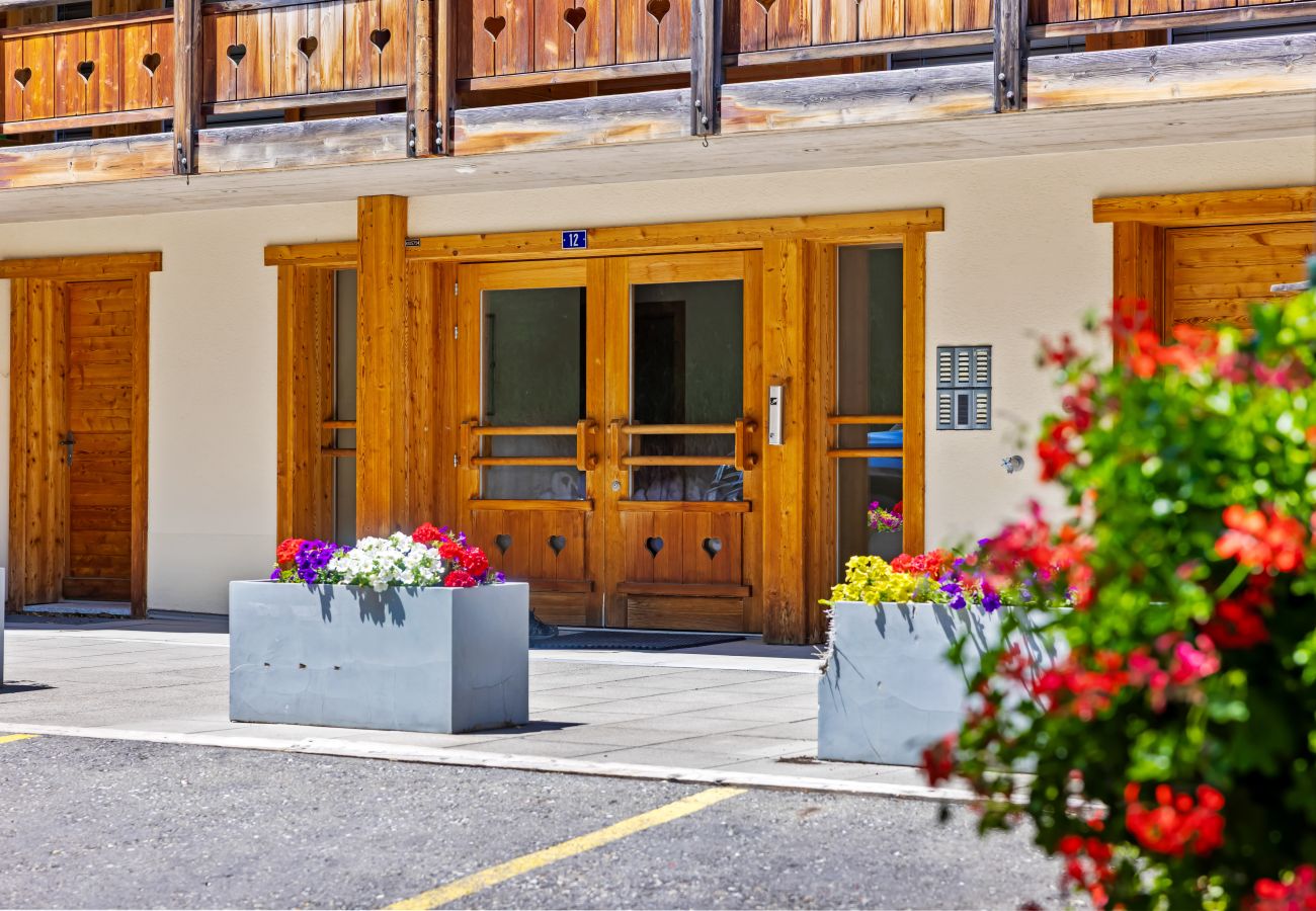 Appartement à Haute-Nendaz - Ferme de Sandra F0 - cosy avec terrasse, au centre